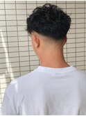 ハイライト/マッシュパーマ/ウルフ/アッシュブラック
