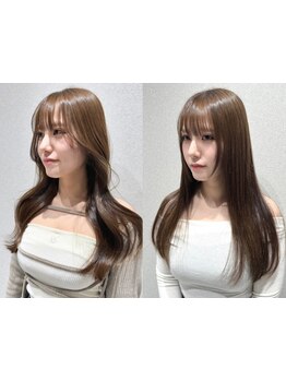 技術力抜群の小顔/レイヤーカットで顔周りのデザインも好評!骨格/生え癖/毛流れ…バランスを考えて提案☆