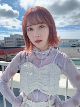 ルル(LuLu by KENJE) オレンジベージュ【藤沢/艶髪/ヘッドスパ/髪質改善/イノア】