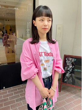 ヴィヴカウンター(VIVE counter) ワンカール外はねボブ。