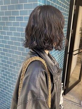 ダンボ(DUMBO) 【 sayaca 】ボブパーマ コテ巻き風パーマ