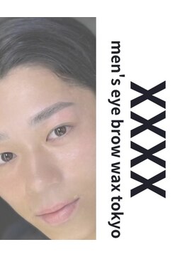 フォーエックス(hair salon XXXX) XXXX men's eye brow wax tokyo
