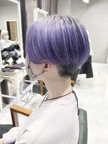 デイズ(days)&nbsp;ハンサムショート　パープルアッシュ　紫カラー