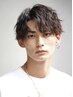 【平日限定】メンズカット+眉毛cut+パーマ+TR付 30%OFF  ￥14000→￥9800