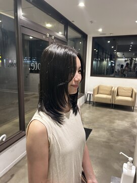 トテ(tote.) 透明感地毛風カラー