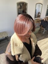 フェリーチェヘアーデザイン(Felice)&nbsp;ミニボブ×ピンクラベンダー