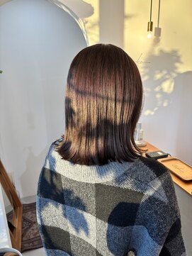 ゴカン(Gokan) 切りっぱなしボブ/shiho