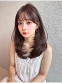 【佐京】美髪カラー　韓国　レイヤー　艶髪　髪質改善