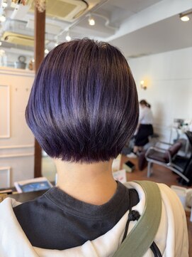 トリコ(trico) ボブ ダブルカラー ショートボブ