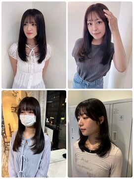 アズーア ヘアーアンドスパ(azure hair&spa) ザクザクレイヤー×ツヤ感たっぷりカラー