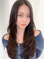 シエロビューティー(CIELO beauty) ハイライトカラーミルクティーベージュレイヤーカット