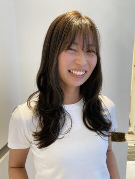 ビファインクーアヴェダ(Be fine coo AVEDA) 夏にオススメ透明感オリーブベージュカラー 似合わせカット