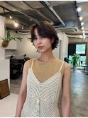 ショートボブ/ボブパーマ/ニュアンスパーマ/20代30代