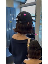 シエル 青森店(CIEL)&nbsp;ボブの巻髪もかわい