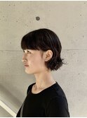 カーリーパーマ/前髪ありスタイル/新小岩