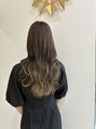 マハロ ヘア リゾート(MAHALO HAIR RESORT) ウェーブでもストレートでも可愛いグラデーションカラー♪