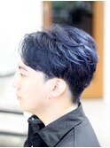 センターパート/ブルーブラック[三鷹]