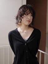 ピュー(Piu-)&nbsp;【ウルフパーマ/中里千尋】ミディアムパーマ/ニュアンスパーマ