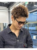 スパイキーショート/富士/メンズパーマ/メンズカット