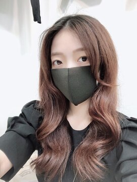 ハホニコトリートメント×波打ちスタイル