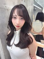 ロンドメリア 天神大名店(Lond Melia) イメチェンヘアスタイル小顔に見せるヘアココアベージュ