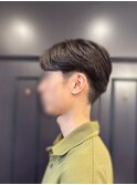 毛流れセンターパート