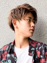 エルマーク 梅田(L-MARK)&nbsp;ツイストスパイラル/スパイラルパーマ/メンズ/マッシュ/眉毛