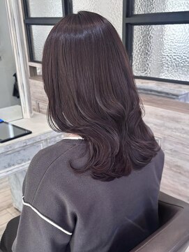 ジャストビューティマカロン 上大岡(Just Beauty macaron) 【mio】チョコレートブラウン/ブリーチなしダブルカラー