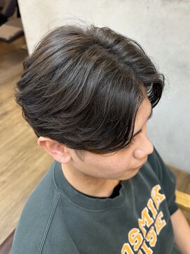 リドルヘアー 石井町店(Riddle HAIR) 毛流れセンターパート