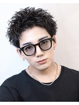 アストラ(ASTRA) MEN’S HAIR/波巻きツイストスパイラル/リバースセンター