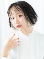ドクターズサロン LAB 小山店 シースルーバング先パーマハイライト小顔ボブk小山10代20代30代