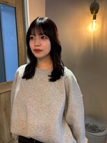 ミリ 北千住(millit) 地毛風カラー/顔まわりレイヤー