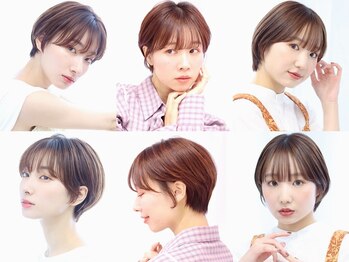 リン(Rin)の写真/伸びてもキレイなフォルムが続く！一人ひとりの骨格や髪質に合わせ、細部にまでこだわった理想のショートに