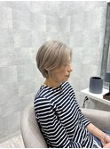 白髪ぼかし/脱白髪染め/脱白髪染めハイライト/透明感