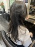 【カット＆シャンプー】＋炭酸スパ＋トリートメント
