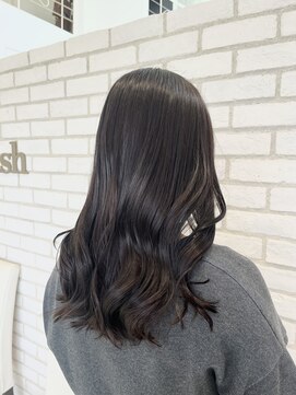アッシュ 十日市場店(Ash) ナチュラルピンクブラウン