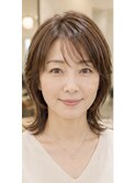 40代大人の顔まわりレイヤー