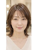 ハピエル ヘアークルー(HAPPYEL hair crew) 40代大人の顔まわりレイヤー