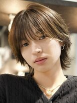 アンサー 原宿(ANSWER)&nbsp;原宿センターパートニュアンスパーマフェザーパーマセンター分け