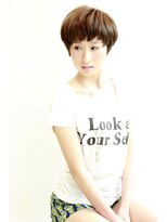 ルークス 中央林間(LOOOKS)&nbsp;毛先の切りっぱなし×マッシュ×重めボブ