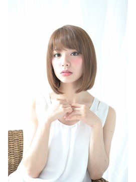 ブルーム ヘア デザイン(bloom hair design) 【6月OPEN！】（人気スタイル）ナチュラルストレートスタイル