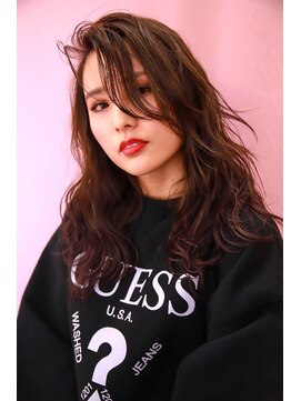 フェーディン(fa/din) レイヤースタイルかきあげバング