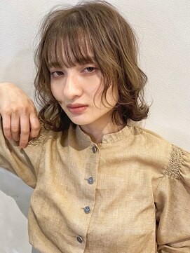 ルッツ(Lutz. hair design) イルミナカラー・オリーブベージュ