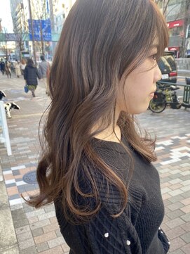 ネオリーブ アンド 渋谷店(Neolive &) 【neolive&】ブリーチ無しグレージュ