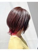 "暖色"インナーウルフ