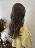 【オリーブカラー特化美容師】明るめのくすみオリーブベージュ