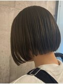 ぱつんとボブ