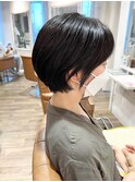シンプルショートボブ