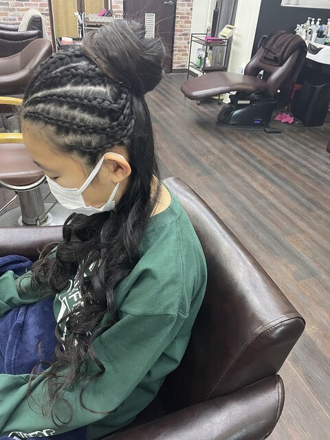 イベント用ヘアセット