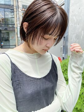 アルバム 渋谷パルコ(ALBUM) ★ナチュラルワンレンボブ_ショコラアッシュ_98592☆